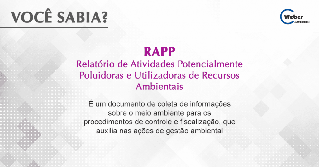 RAPP-RelatórioAtividadesPotencialmentePoluidoras